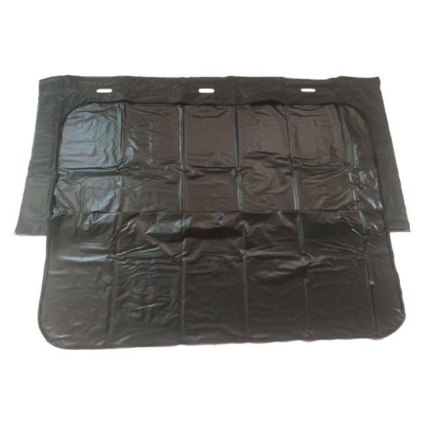 PVC body bag, with an envelope-style zipper, six built-in handles, and a document pocket-MD01 - Image 2