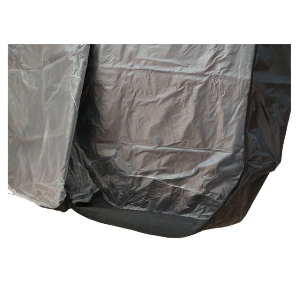 Waterproof coffin-style double-layer body bag, with a circular zipper and six handles-MD09 - Image 3