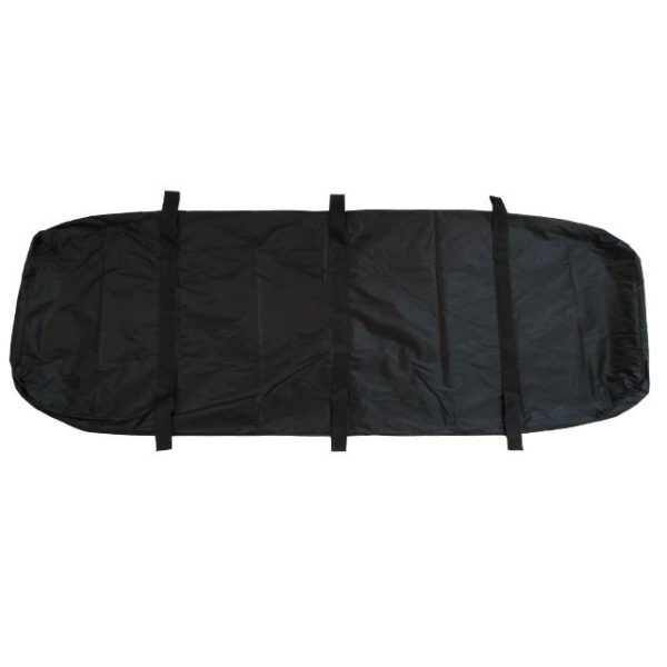 Waterproof coffin-style double-layer body bag, with a circular zipper and six handles-MD09 - Image 6